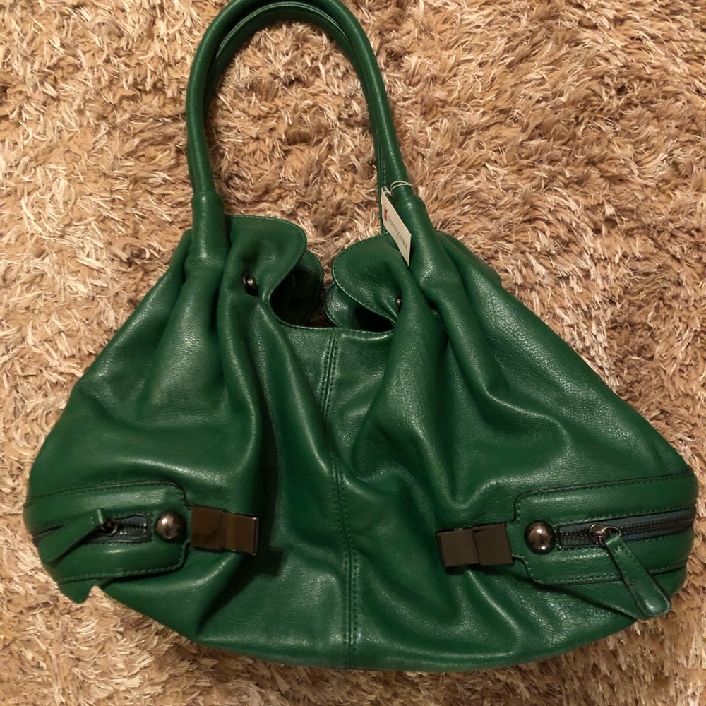 Green Charming Charlie Large Purse, Bag